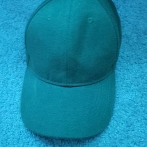 Olive green hat